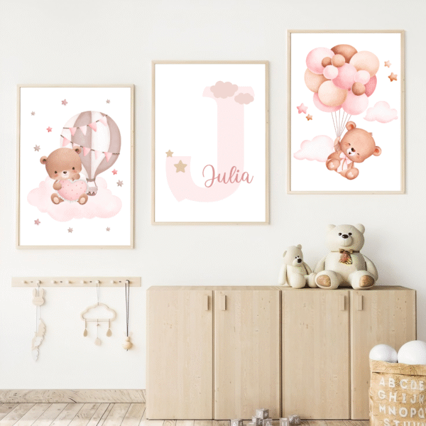 20241231_113341_0000.png Lot d’affiches enfant oursons et ballons roses