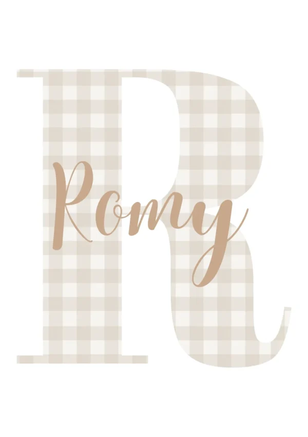 43 Affiche initiale Vichy beige