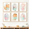 Conjuntos (8) Lot d’affiches enfant danseuses