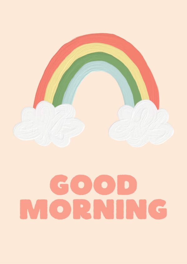 Lamina-infantil-Good-Morning.jpg Affiche enfantine Good Morning