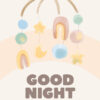 Affiche enfantine Good Night