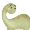 Affiche enfant dinosaure souriant