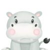 Affiche enfant hippopotame