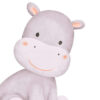 Affiche enfant hippopotame souriant