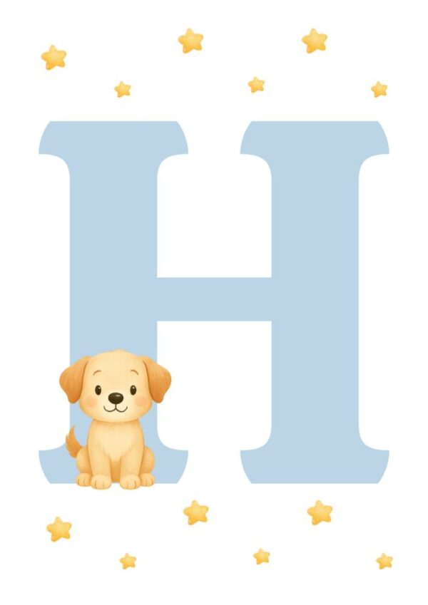 Affiche initiale avec petit chien