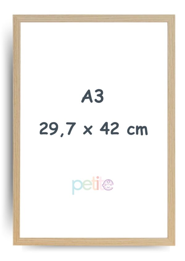 Cadre pour affiche A3 en bois