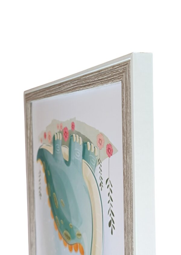 Cadre pour affiche A4 gris