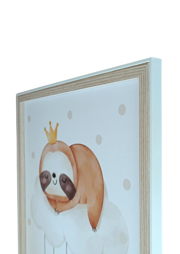 Cadre pour affiche A4 couleur chêne