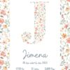 Affiche de naissance Bloom